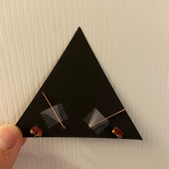 LUV AJ diamond kite crawler earring set - Picture 6 of 6